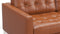 Florence - Florence Three Seater Sofa, Tan Premium Leather