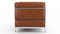 Corbusier - Corbusier Petit Modele Two Seater Sofa, Tan Premium Leather