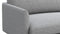 Toriko - Toriko Three Seater Sofa, Light Gray Wool