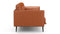 Toriko - Toriko Three Seater Sofa, Tan Premium Leather