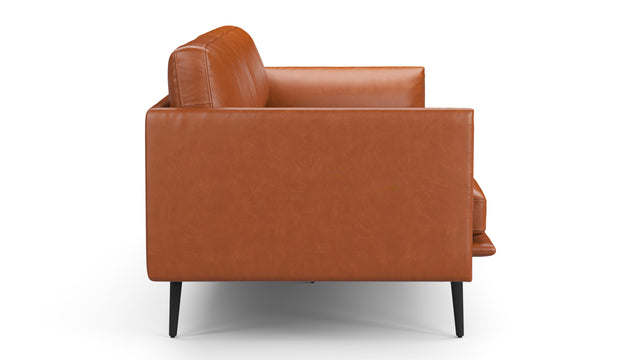 Toriko - Toriko Three Seater Sofa, Tan Premium Leather