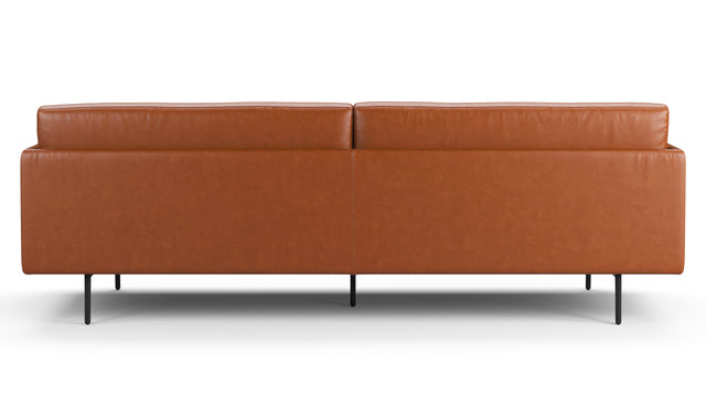 Toriko - Toriko Three Seater Sofa, Tan Premium Leather