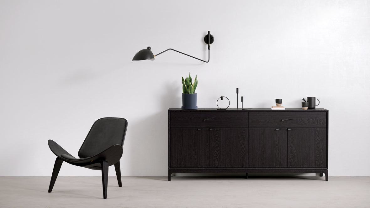 Mouille - Mouille Single Wall Light, Black