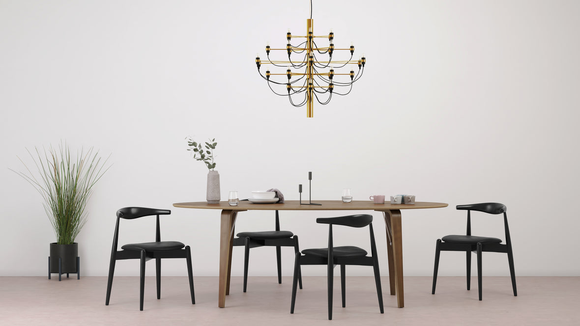 Gino Sarfatti - Gino Sarfatti Chandelier, Brass