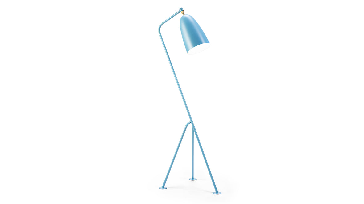 Grasshopper - Grasshopper Floor Lamp, Blue