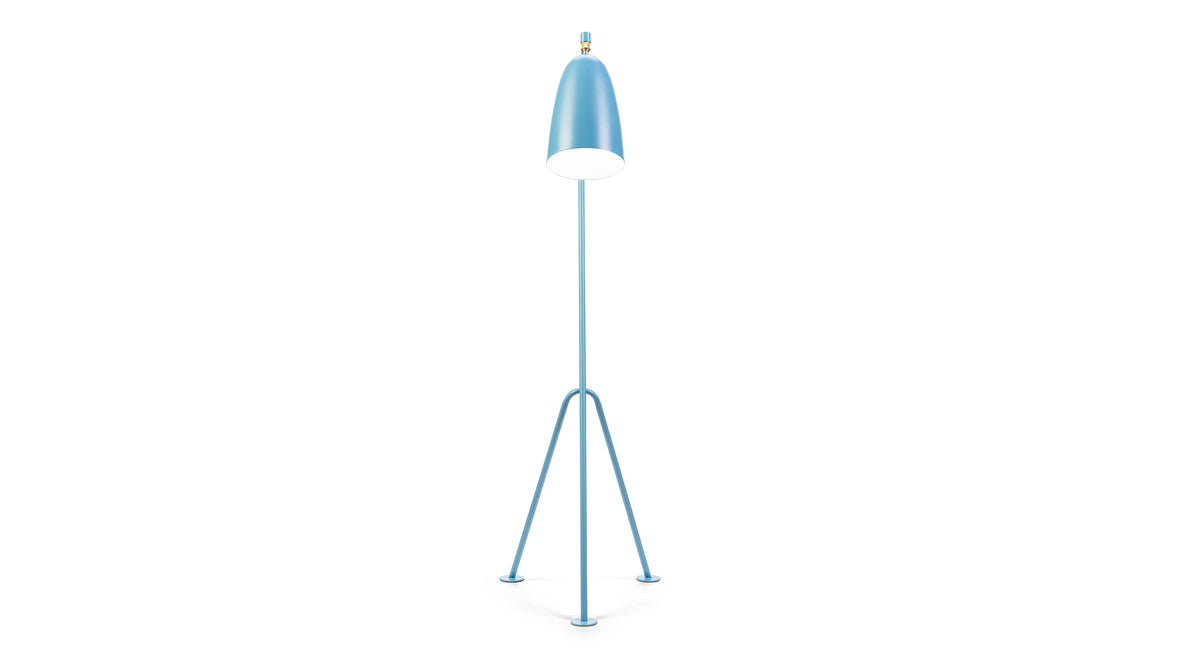 Grasshopper - Grasshopper Floor Lamp, Blue