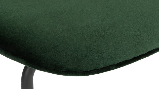 Beetle - Beetle Side Chair, Teal Velvet