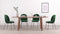 Beetle - Beetle Side Chair, Teal Velvet