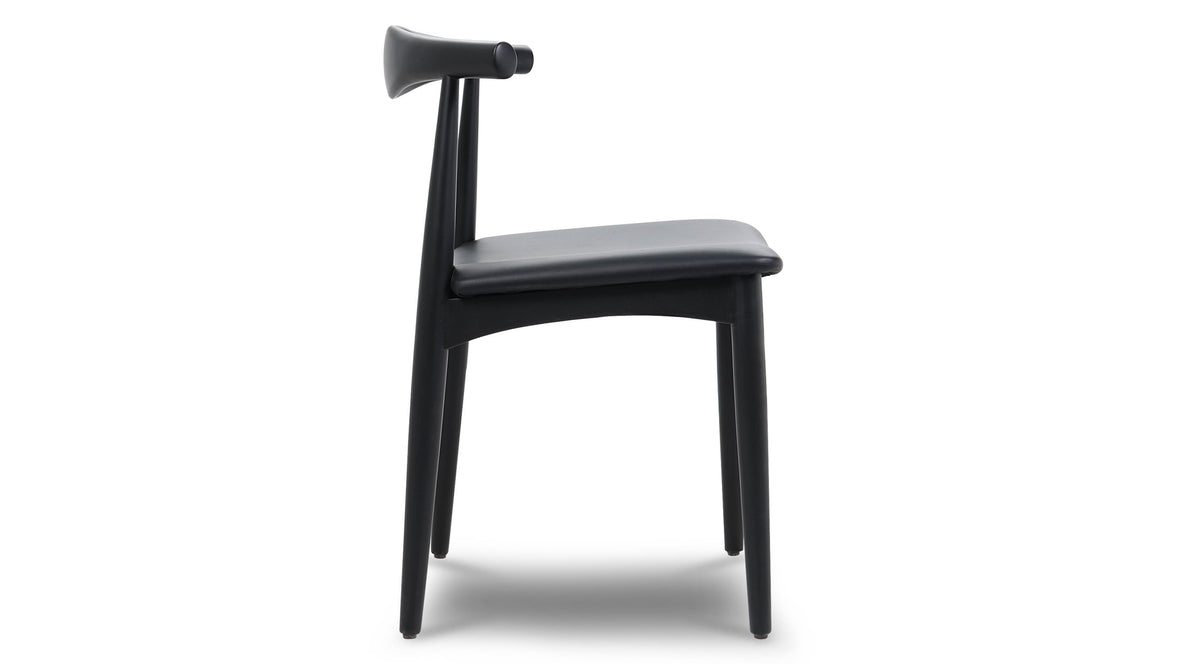 Elbow - Elbow Chair, Black, Wide Version