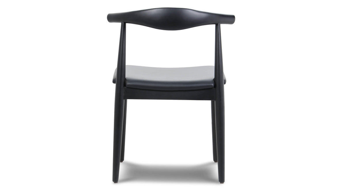 Elbow - Elbow Chair, Black, Wide Version