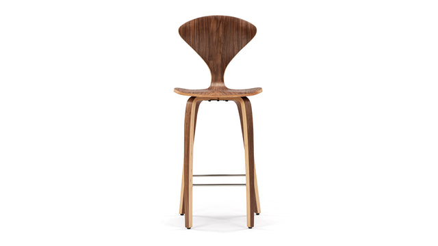Norman - Norman Counter Stool, Walnut, 25.5