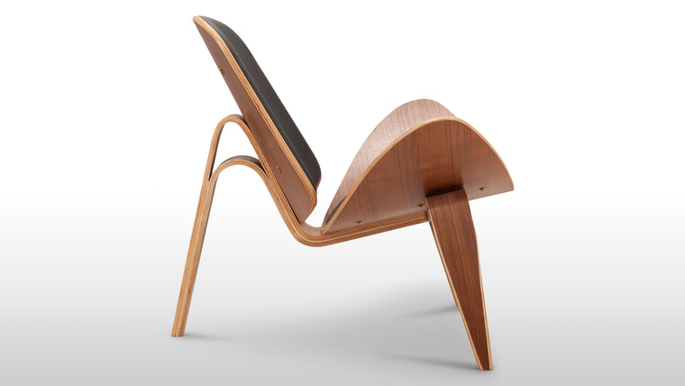Quality craftsmanship|As with all of our designer pieces, our Wegner Shell Lounge Chair is built to last, constructed from only the finest materials and quality tested for durability and longevity.
