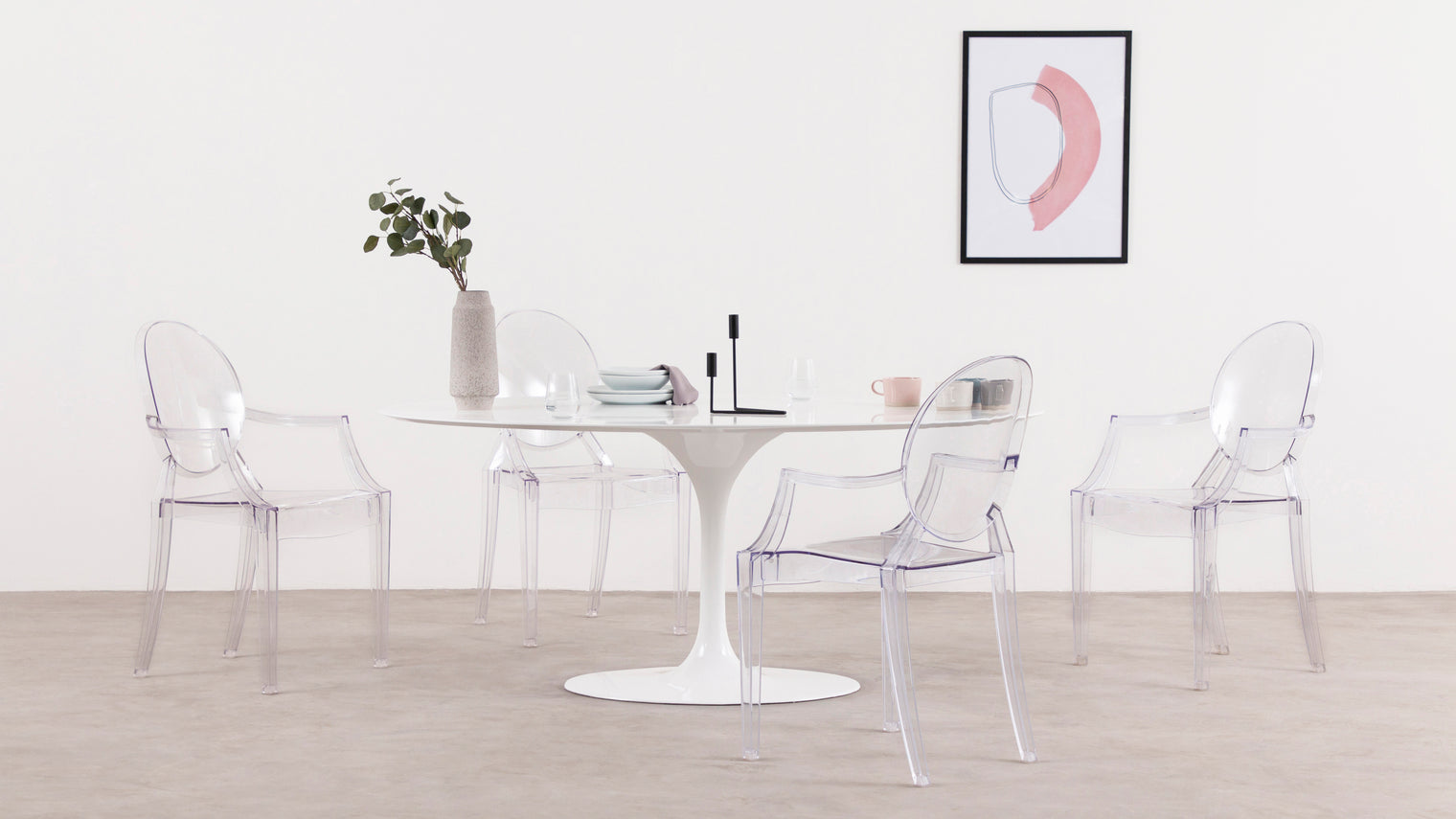 Ghost - Ghost Armchair, Clear