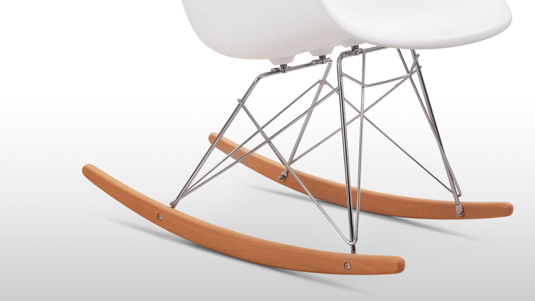 Trade in that old-fashioned rocking chair|We invite you to upgrade your traditional rocker with this fun, functional, contemporary design. Ideal for a living space, nursery or bedroom, this creation is sure to become your favorite seat in the house.
