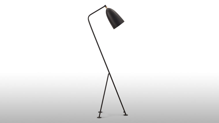 LIGHT THAT LIVES ON | Our artisans carefully construct each Grasshopper Floor Lamp from high-quality, hardwearing steel, creating functional works of art that will withstand the test of time.
