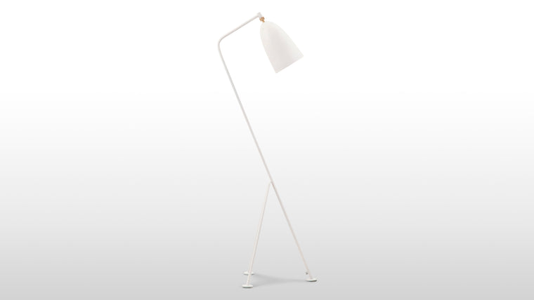 LIGHT THAT LIVES ON | Our artisans carefully construct each Grasshopper Floor Lamp from high-quality, hardwearing steel, creating functional works of art that will withstand the test of time.
