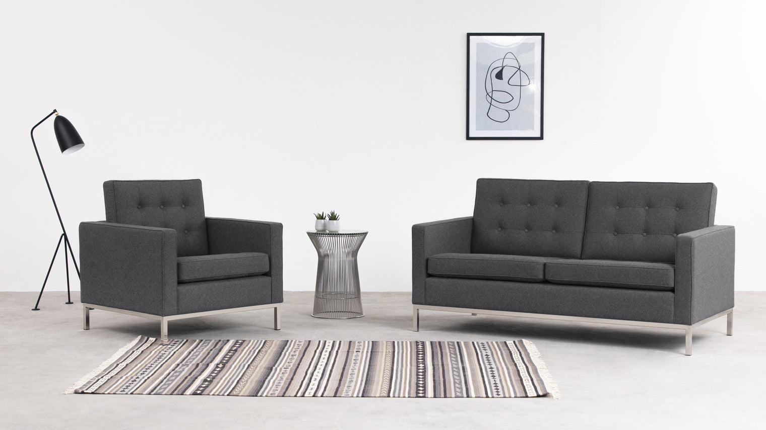 Timeless Modernism | The Florence Chair embodies the essence of mid-20th-century modernism. Its clean lines, balanced proportions, and meticulous attention to detail make it an enduring symbol of design sophistication.
