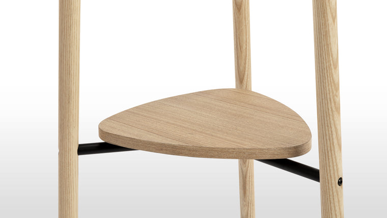 Quality Craftsmanship | Artisanally crafted from solid Ash, this handsome hall stand adds a touch of Danish charm and is made to last.
