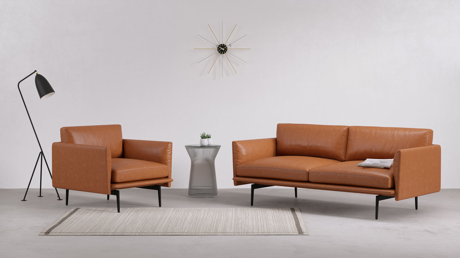 Ahead of its Time | Flaunting a striking appearance that balances minimalist and mid-century modern styles, the Star Clock is sure to catch eyes and turn heads no matter where it’s featured. Kitchens, bedrooms, and living rooms are all great options for this wall clock.
