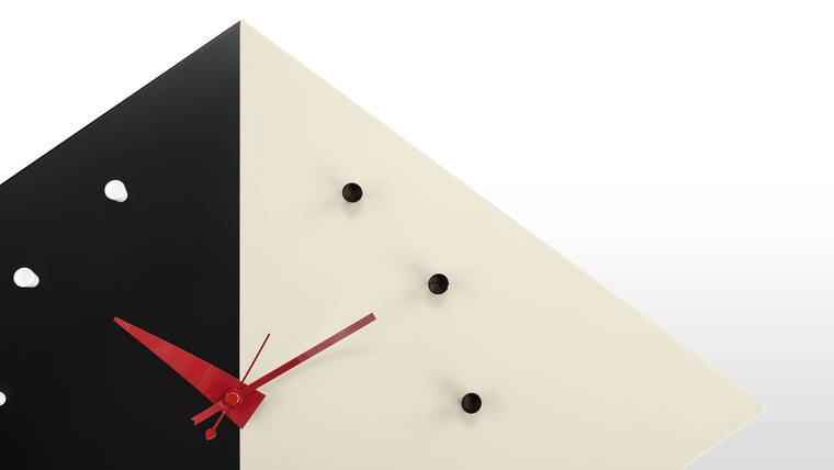 Funcional Decor | Crafted of steel and aluminum by artisans, this chic timepiece is made to last. It’s pretty, practical, and always comes in handy when you need to check the time.  
