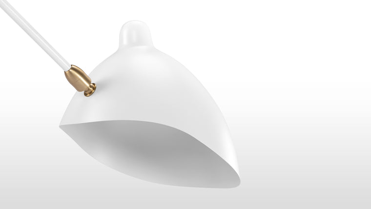 CUSTOMIZED ILLUMINATION | Featuring three completely adjustable shades, this floor lamp can be customized to suit your specific needs. Ideal for reading and other tasks that require plenty of illumination, this floor lamp is an excellent lighting solution for spaces with minimal light.
