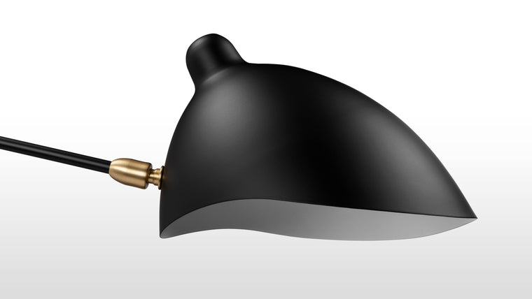 Anywhere Accent | The Mouille Wall Lamp is a striking, minimalist accent that brings a touch of visual intrigue to any room. It’s perfect for living rooms, hallways, offices, and more. 
