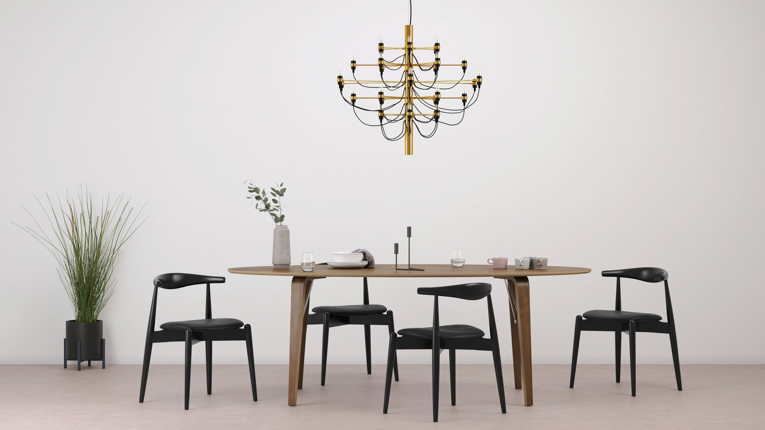CLASSIC MADE CONTEMPORARY | Influenced by the striking look and illumination of time-honored chandeliers, this modern interpretation adds an industrial touch into the mix. Its brilliant glow is well-suited to casual or formal settings, from dining rooms to living rooms. The end result is a timeless statement piece that’s practical as well.
