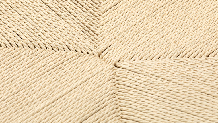 METICULOUSLY CONSTRUCTED | The beauty is truly in the details when it comes to the Wish Chair. Each chair is handcrafted, as evidenced by the stunningly intricate seat, which is woven by hand by our artisans. Our wish is that you’ll use your Wish Chairs on a daily basis before passing them down to future generations.
