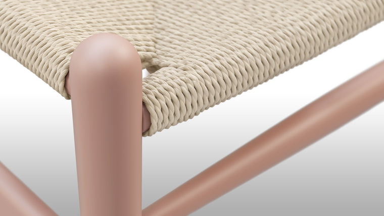 Meticulously constructed|The beauty is truly in the details when it comes to the Wish Chair. Each chair is handcrafted, as evidenced by the stunningly intricate seat, which is woven by hand by our artisans. Our wish is that you’ll use your Wish Chairs on a daily basis before passing them down to future generations.
