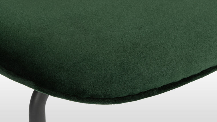 Modern Icon | The Beetle chair has garnered praise worldwide, becoming an icon of contemporary design. Available in lustrous velvet and premium leather finishes.
