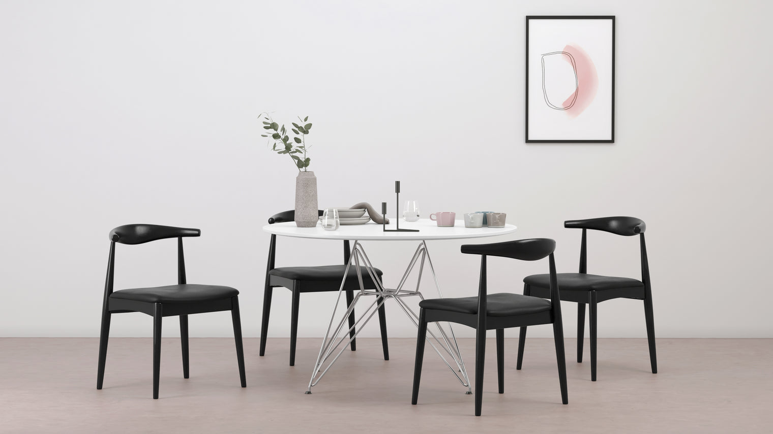 Elbow - Elbow Chair, Black, Wide Version