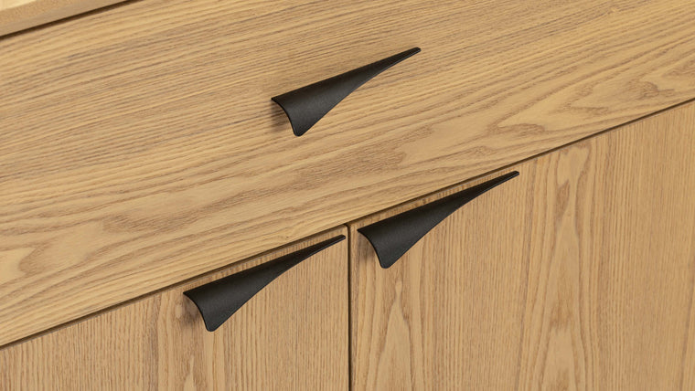 CONTEMPORARY PRECISION | Meticulously crafted for functionality and durability, this iconic sideboard is built for longevity.
