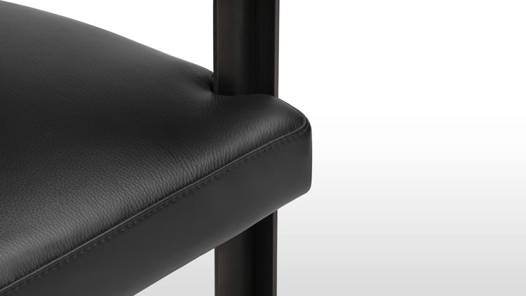 Superior Quality | The Tay Chair is designed not only to make a statement, but also to be a great choice for the bustle of everyday life. Its sturdy form is complemented by equally hard-wearing material finishes; the power coated steel legs are highly resistant to scratches, scuffs, and marks, and the durable premium Italian leather upholstery will wear beautifully over time.
