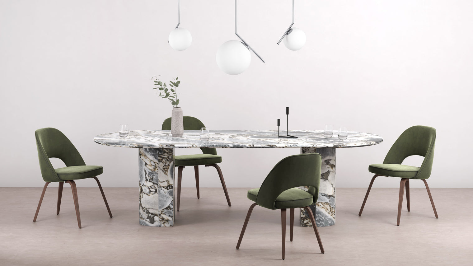 IC - IC S1 Pendant Light, Chrome
