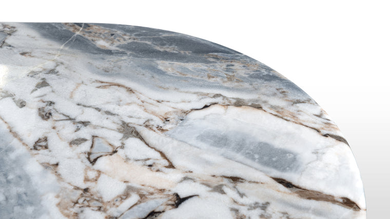 Neo-Classical Form | Reminiscent of classical Roman architecture - impressive, monolithic, and swathed in marble - this modern take on Italian design has all the hallmarks of classical splendour reimagined for contemporary living.
