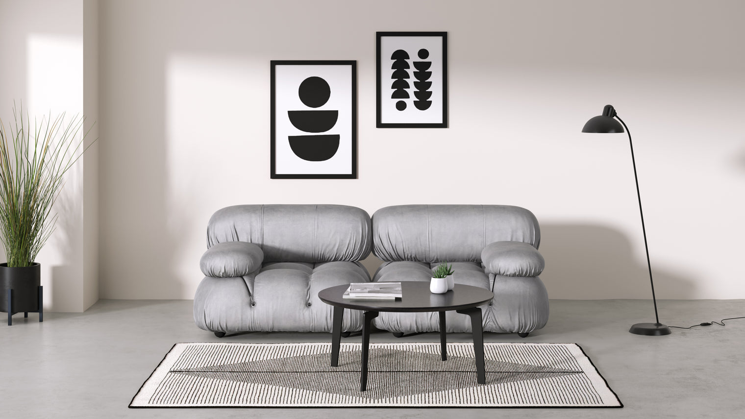 Stylish Sectional|With the Bellini’s sectional design, you can create a sofa that suits your space. The soft curves of each carefully crafted cushion create a luxurious and comfortable seat for the ultimate in stylish comfort.
