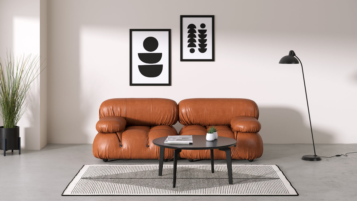 Stylish Sectional|With the Bellini’s sectional design, you can create a sofa that suits your space. The soft curves of each carefully crafted cushion create a luxurious and comfortable seat for the ultimate in stylish comfort.
