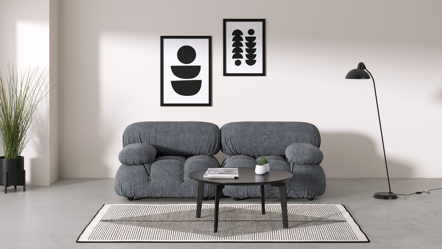 Stylish Sectional|With the Bellini’s sectional design, you can create a sofa that suits your space. The soft curves of each carefully crafted cushion create a luxurious and comfortable seat for the ultimate in stylish comfort.
