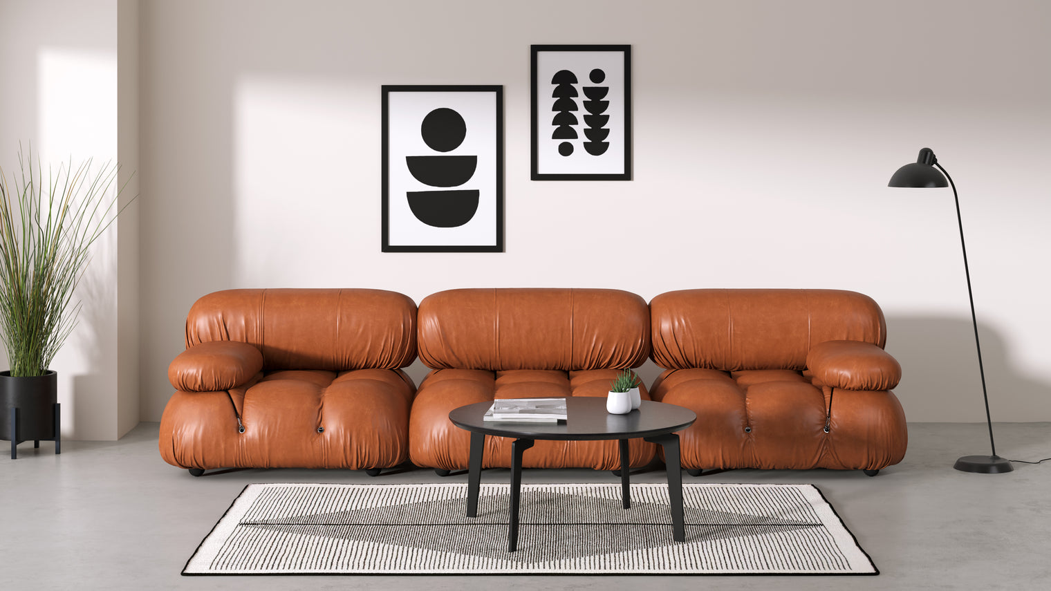 Stylish Sectional|With the Bellini’s sectional design, you can create a sofa that suits your space. The soft curves of each carefully crafted cushion create a luxurious and comfortable seat for the ultimate in stylish comfort.
